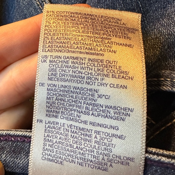 NYDJ Alina Convertible Ankle Jeans size 6 - Picture 6 of 6